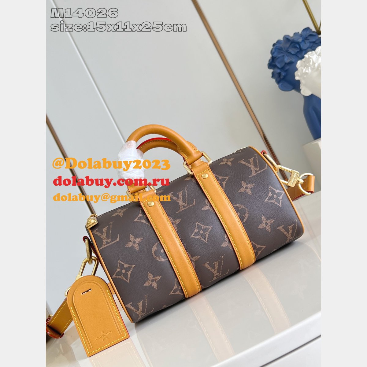 Keepall Bandoulière 25 M14026 Bag Louis Vuitton Replica