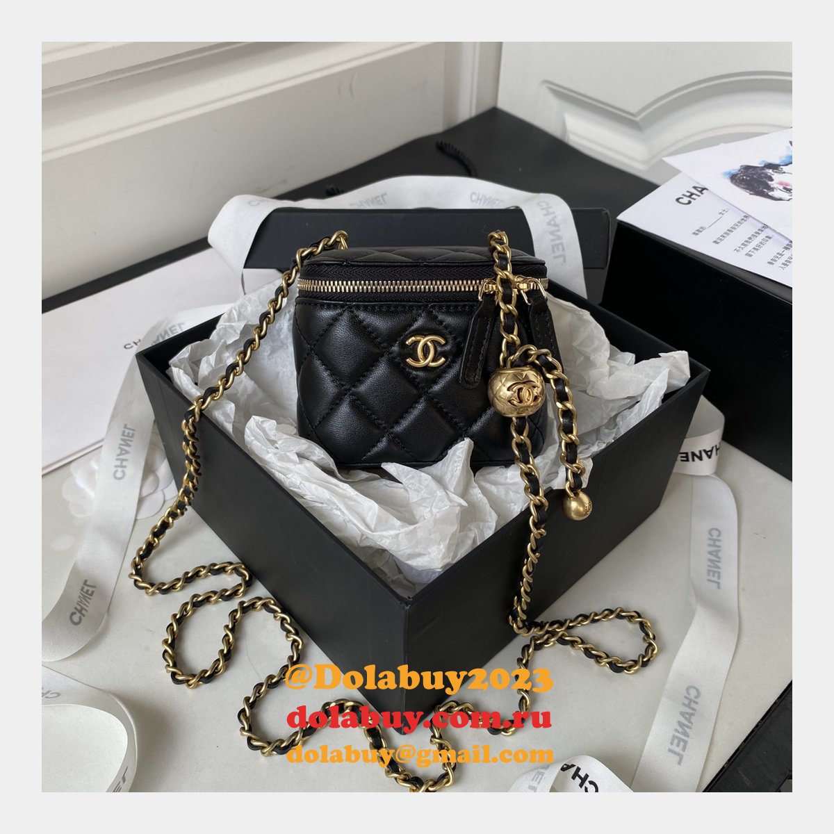 Vanity Luxury Shoulder Perfect Best AP1447 Replica Bag