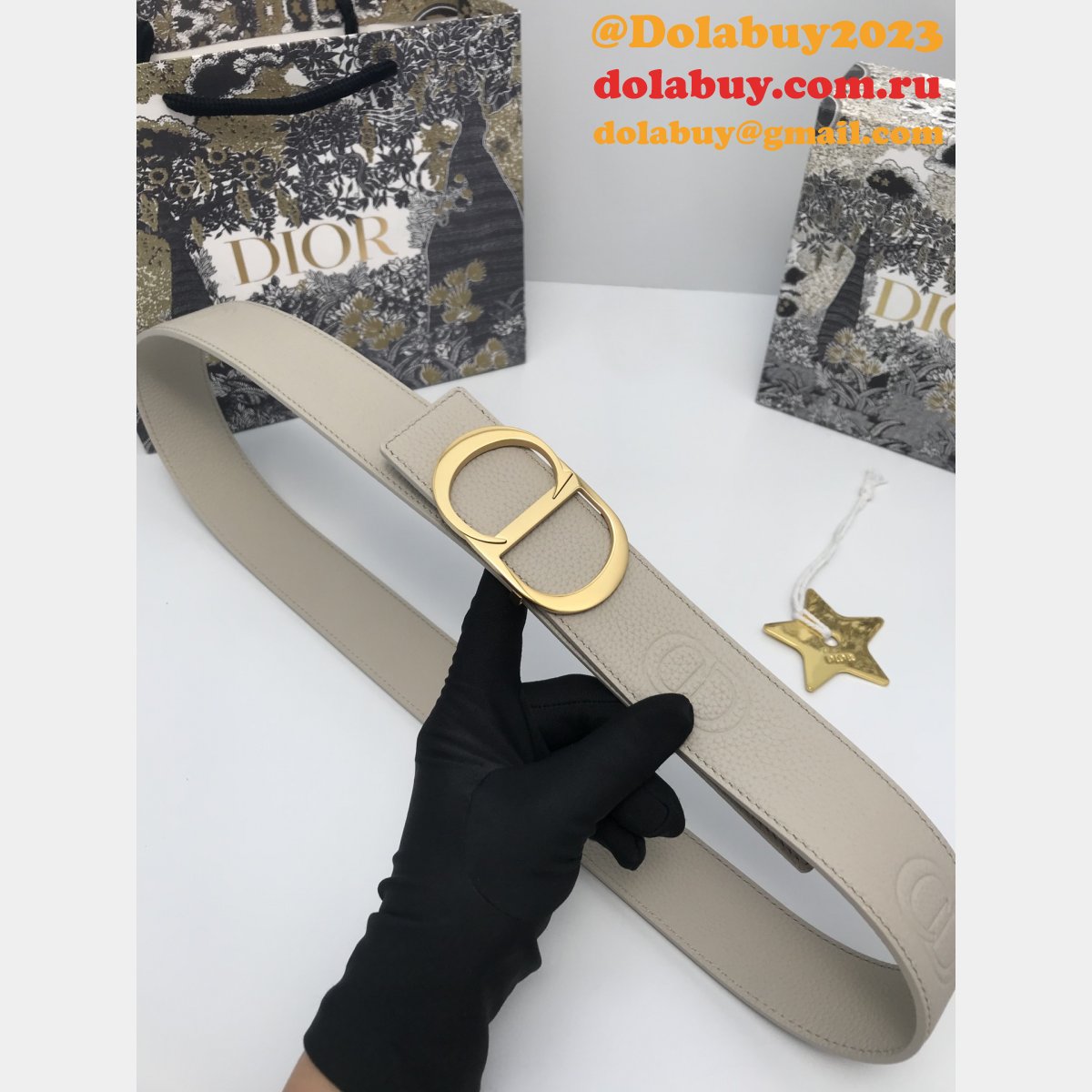 Wholesale Perfect CHRISTIAN DIOR 40MM BELT FOR SALE