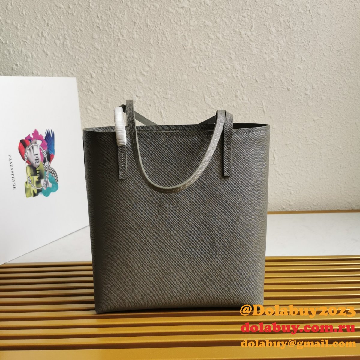 Replica Prada Best Small Saffiano Leather Tote 1BG342 Bag