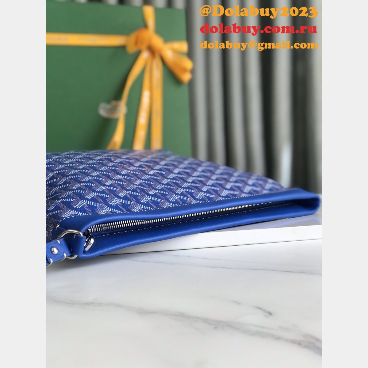 Duplicate goyard 1:1 Mirror Conti clutch