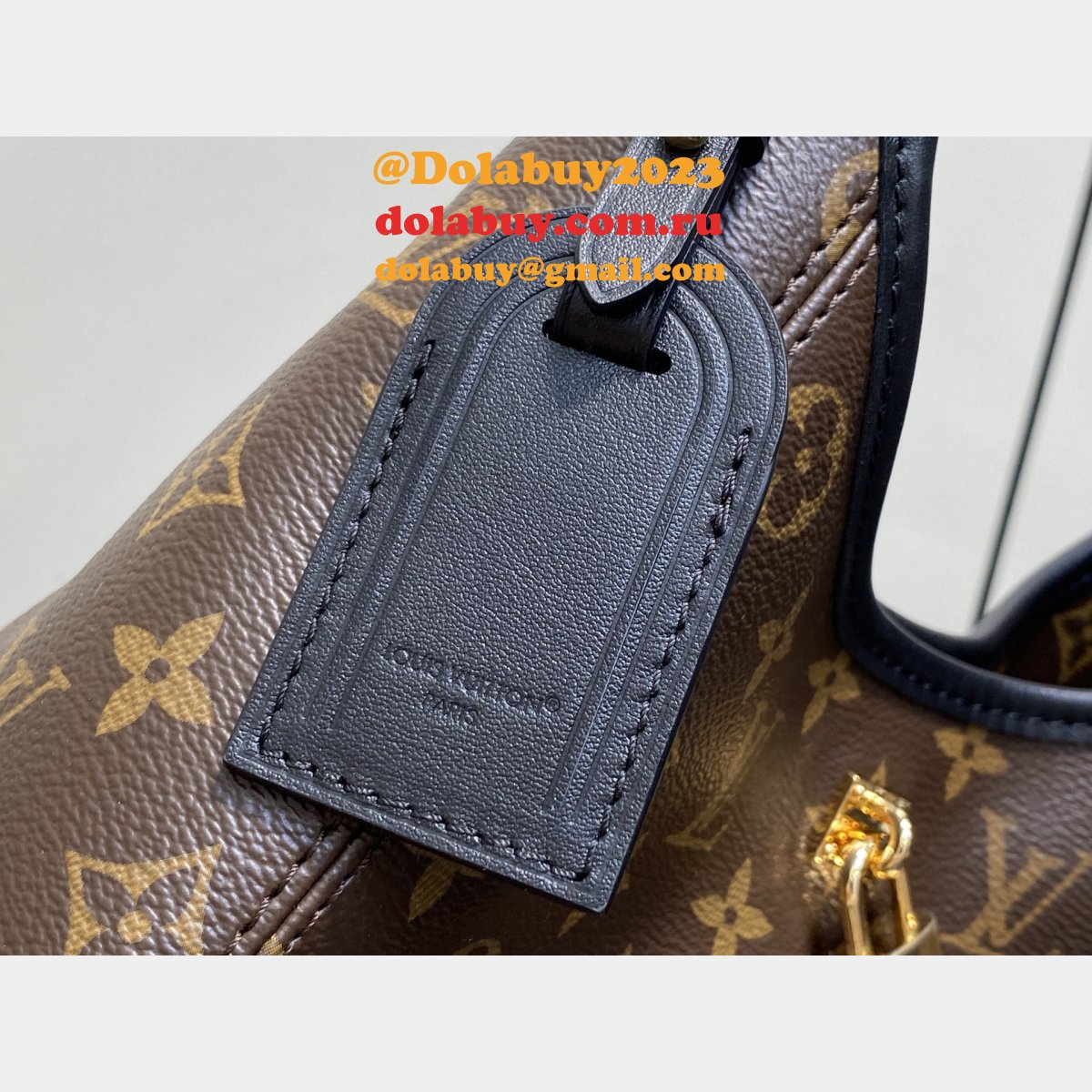 Louis Vuitton Replica M12940 The Drop PM Monogram Canvas Handbag