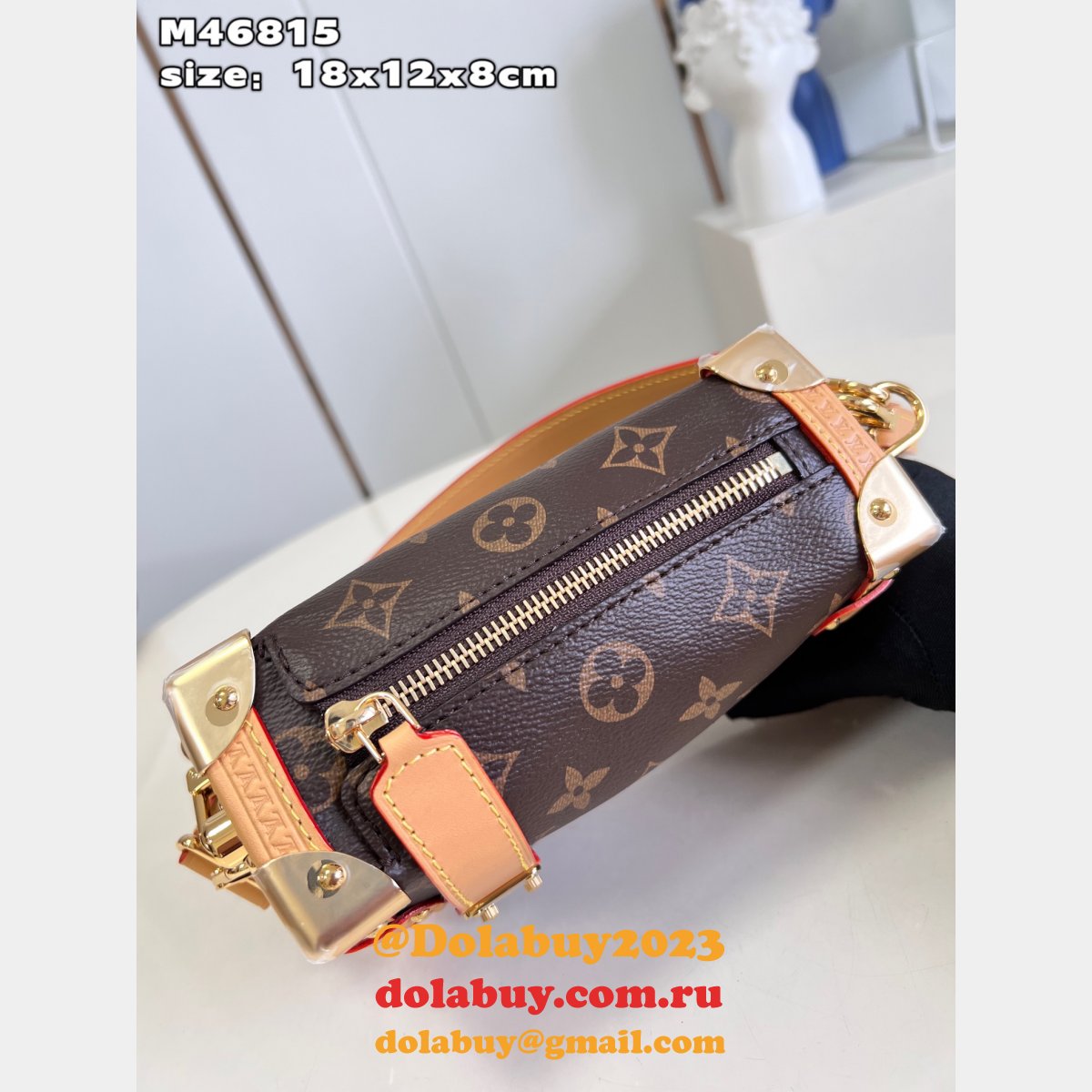 Petite Malle Louis Vuitton Replica M46815 Monogram Reverse Bag