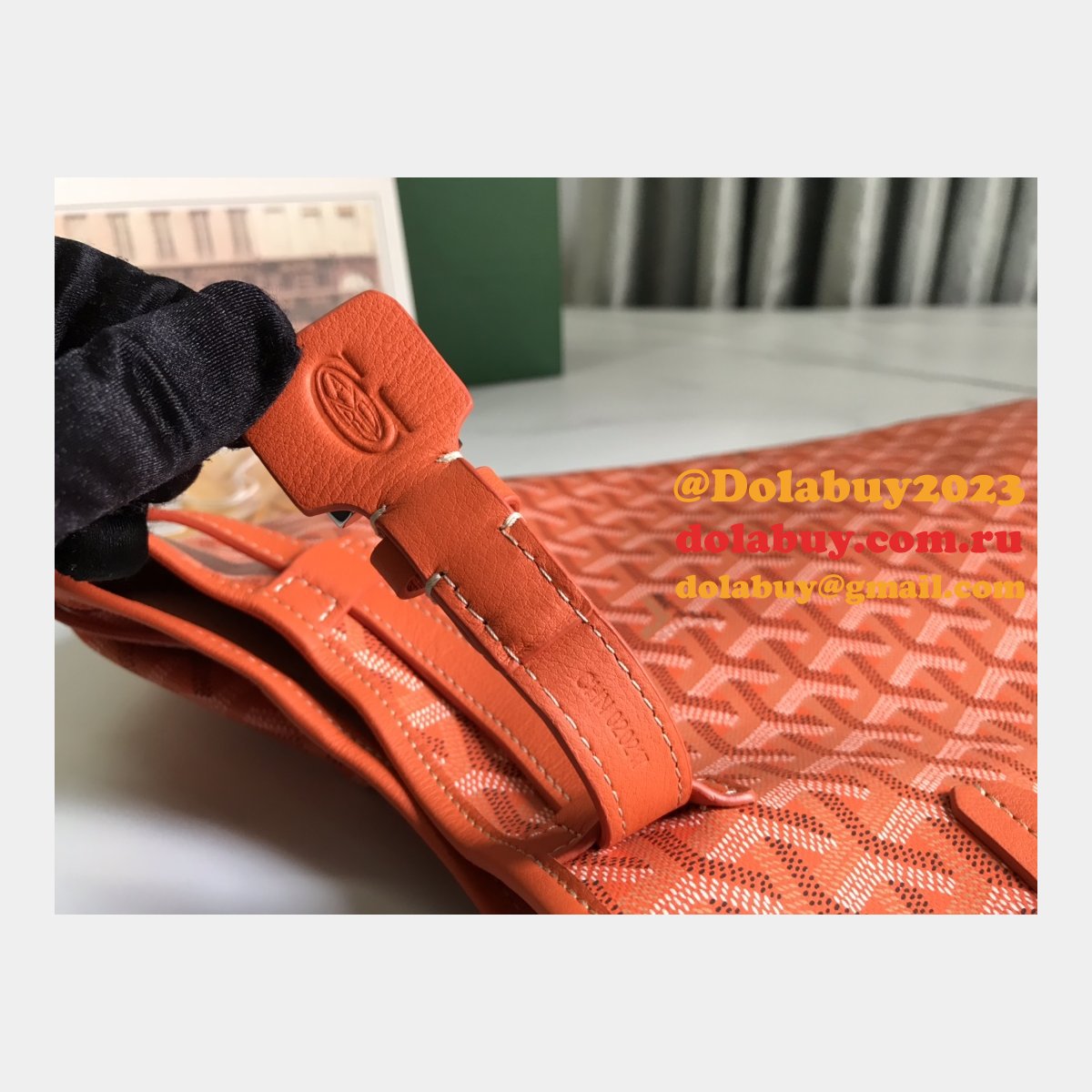 Top Quality Goyard Chien Gris & Pocket Pet bag