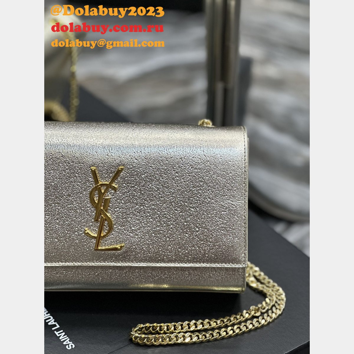 Designer Replica YSL 364021 Chain Kate Saint Laurent 24cm Bags