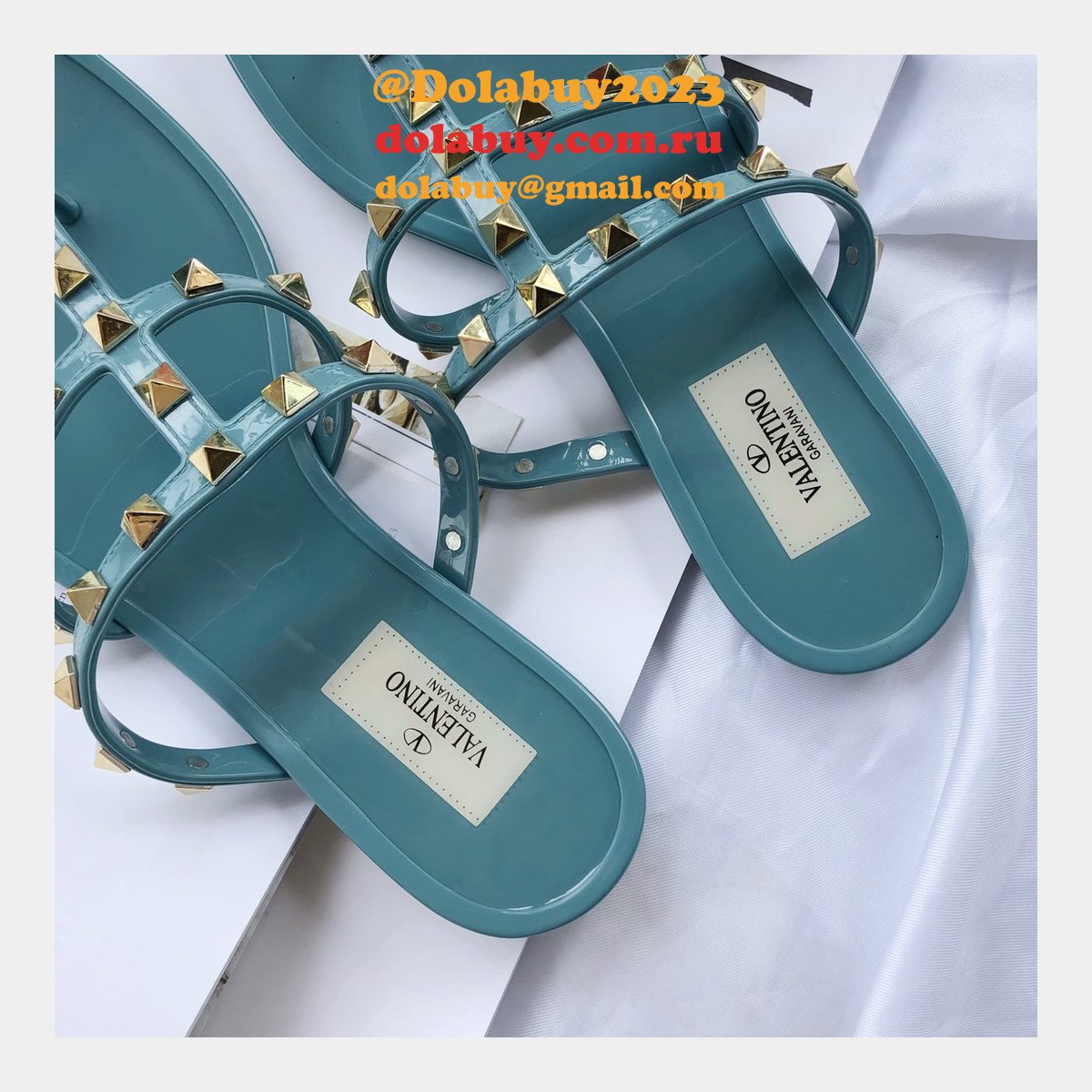 Knockoff Valentino Flat Slippers