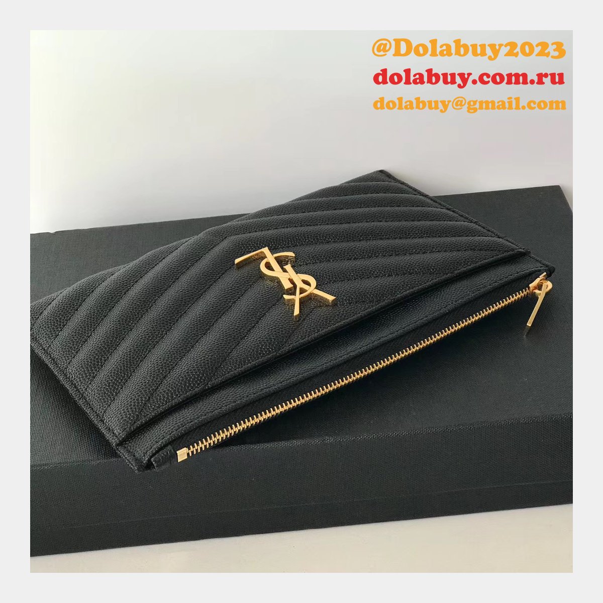 High Quality YSL Cheap Saint Laurent 418963 Clutches