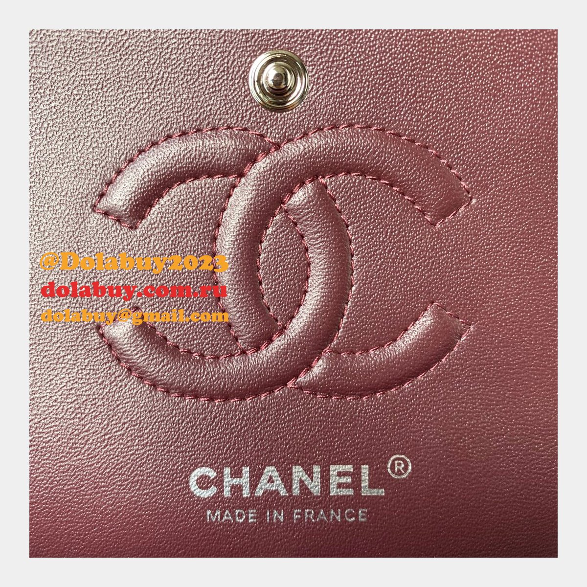 Top quality Fake Small Flap Lambskin CF 23cm