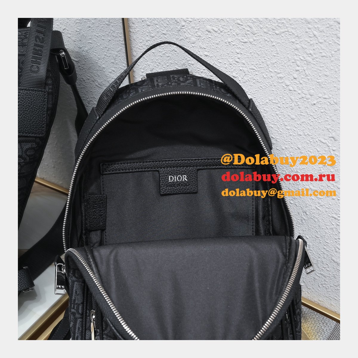 Designer CHRISTIAN DIOR SLING Rider men bag