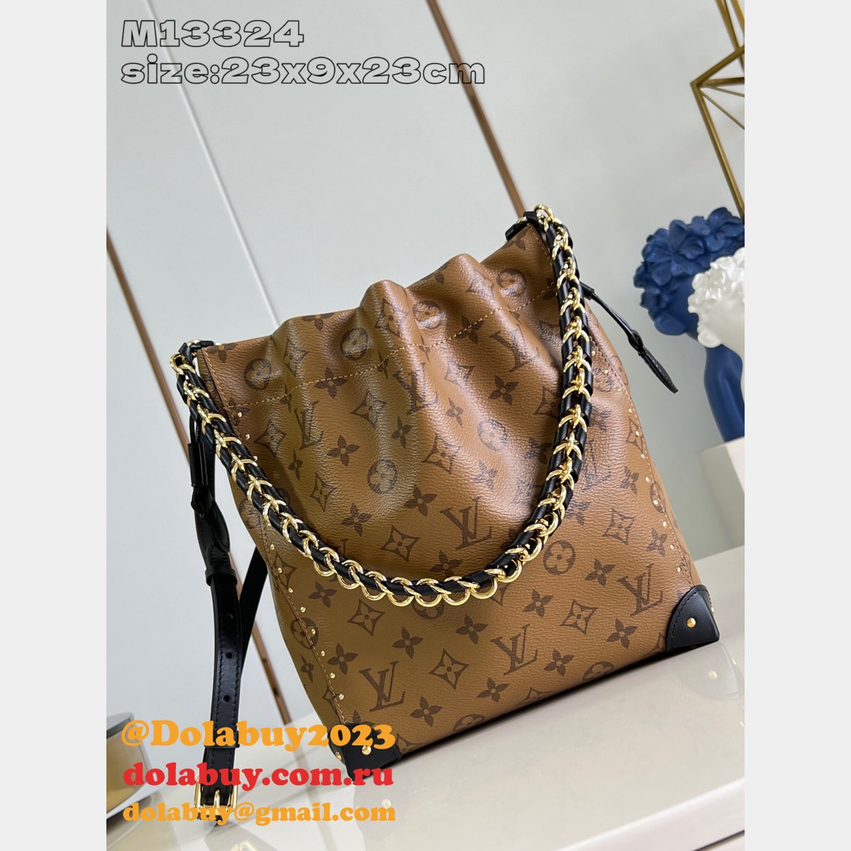 Louis Vuitton Duplicate Noé Trunk M13324 Monogram Reverse 7 Star Bag