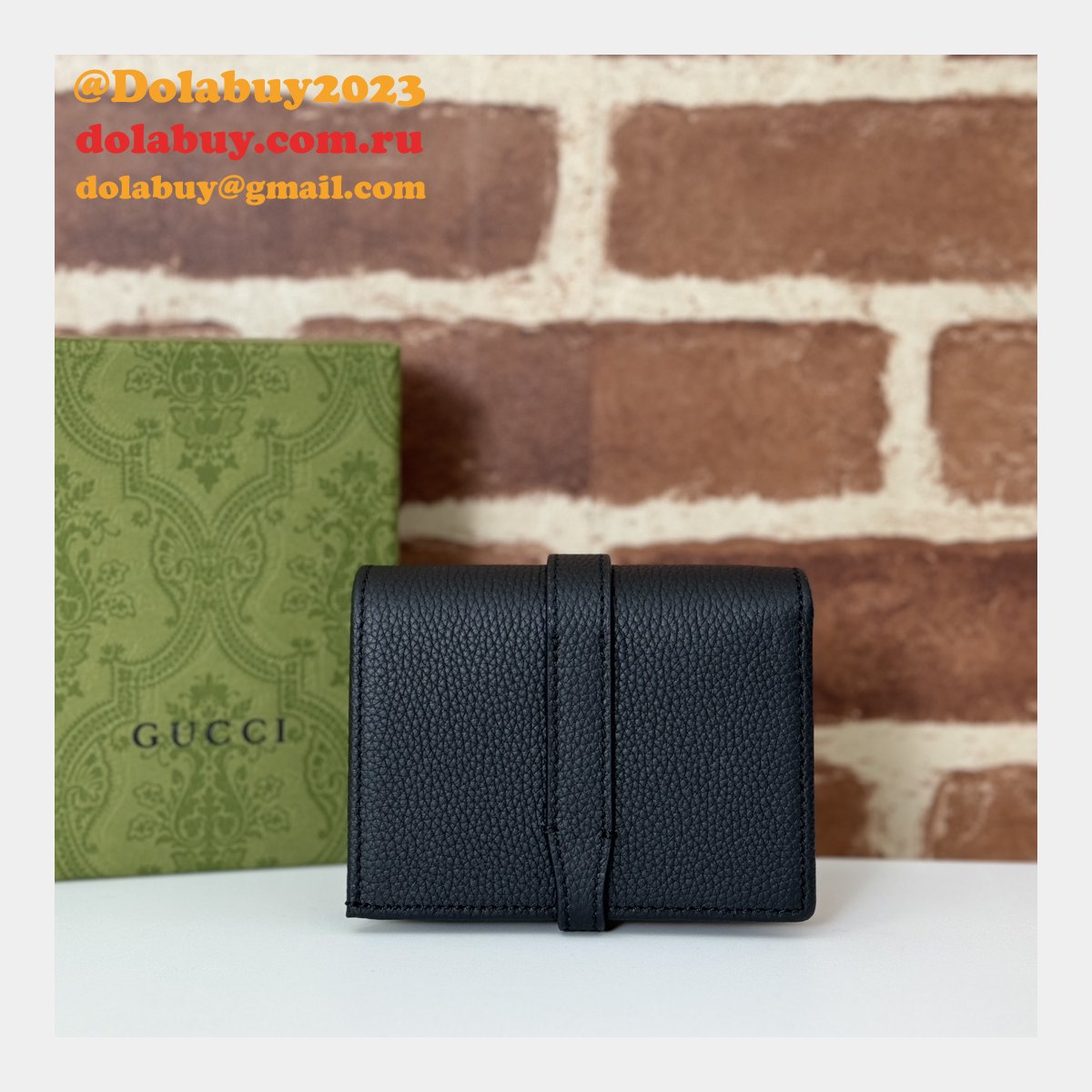 perfect G*u*i knockoff jackie 1961 card case wallet 645536