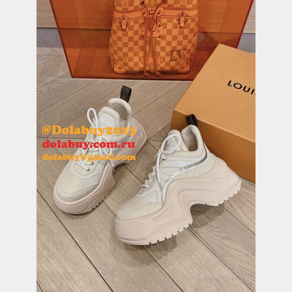 LV High Quality Cheap Replica Archlight 2.0 sneakers