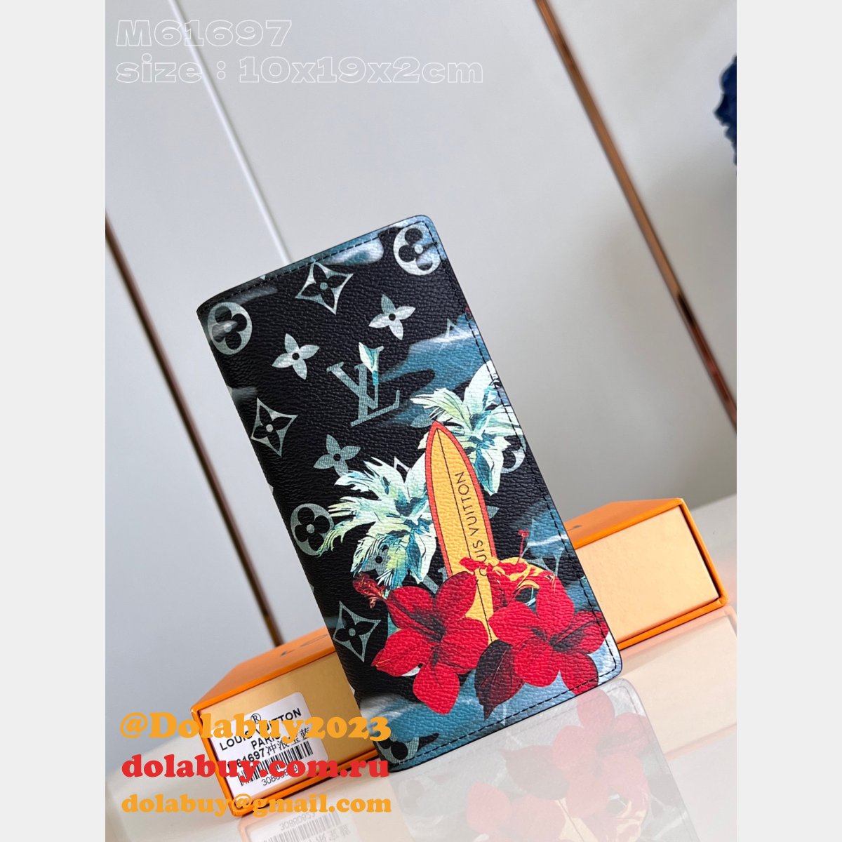 Designer Inspired M61697 Brazza Wallet Louis Vuitton Bag