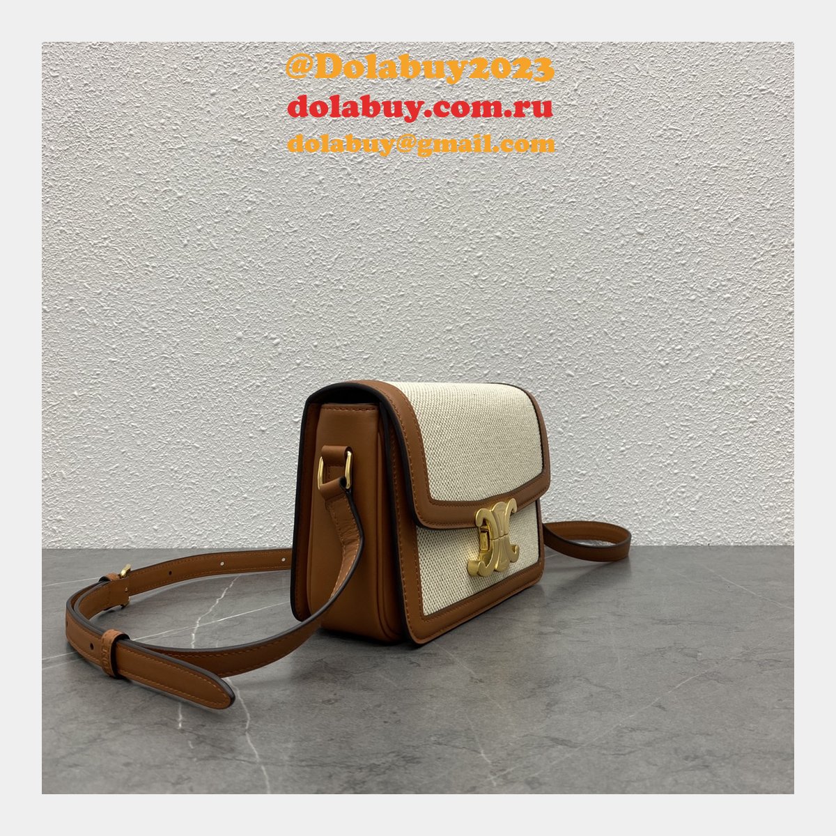 Perfect 1:1 Mirror CELINE Triomphe ONLINE selling