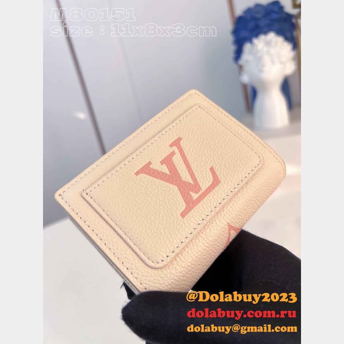 Cléa Wallet Monogram Empreinte M80151 Replicas Shop Louis Vuitton Bag