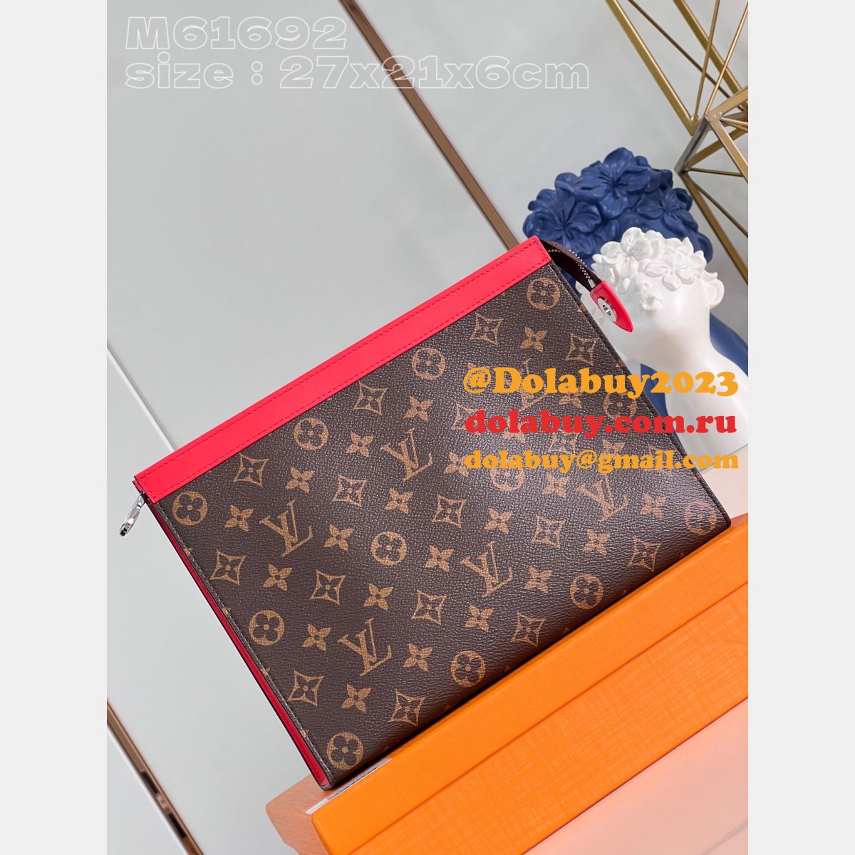 Pochette Voyage Copy Top Quality M61692 Louis Vuitton Replica Bag