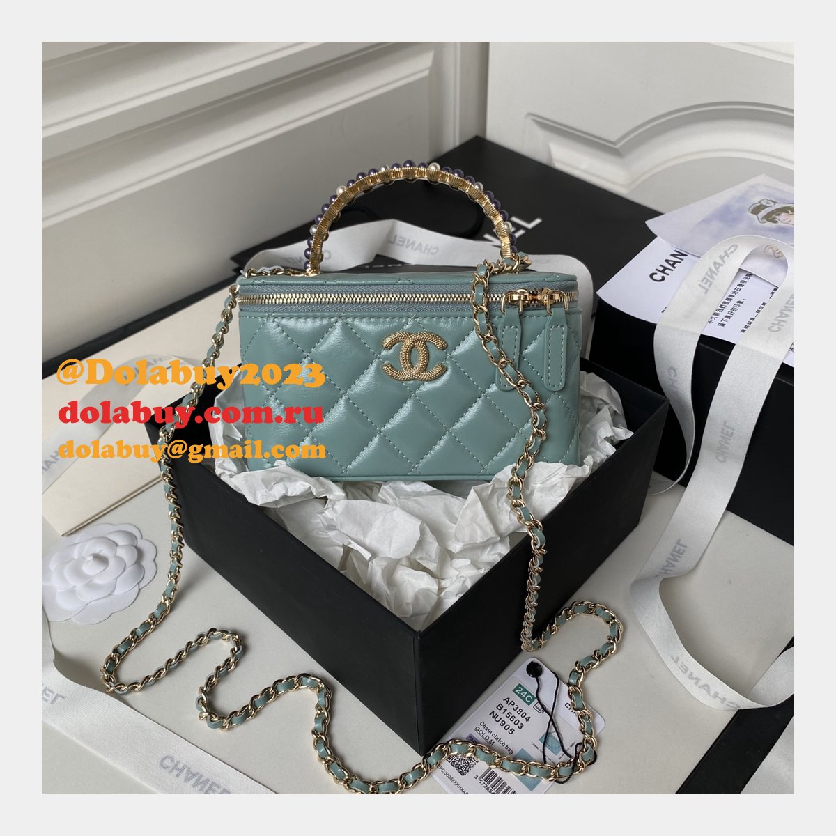 UK Fake Designer Makeup Beauty Vanity Ap3804 Bag