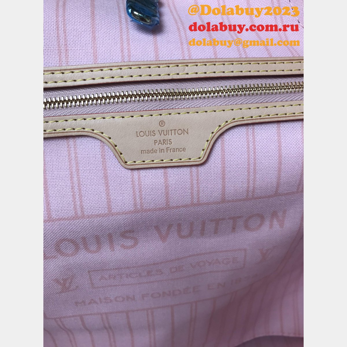Top Quality Louis Vuitton Wholesale Damier Neverfull N41360 GM
