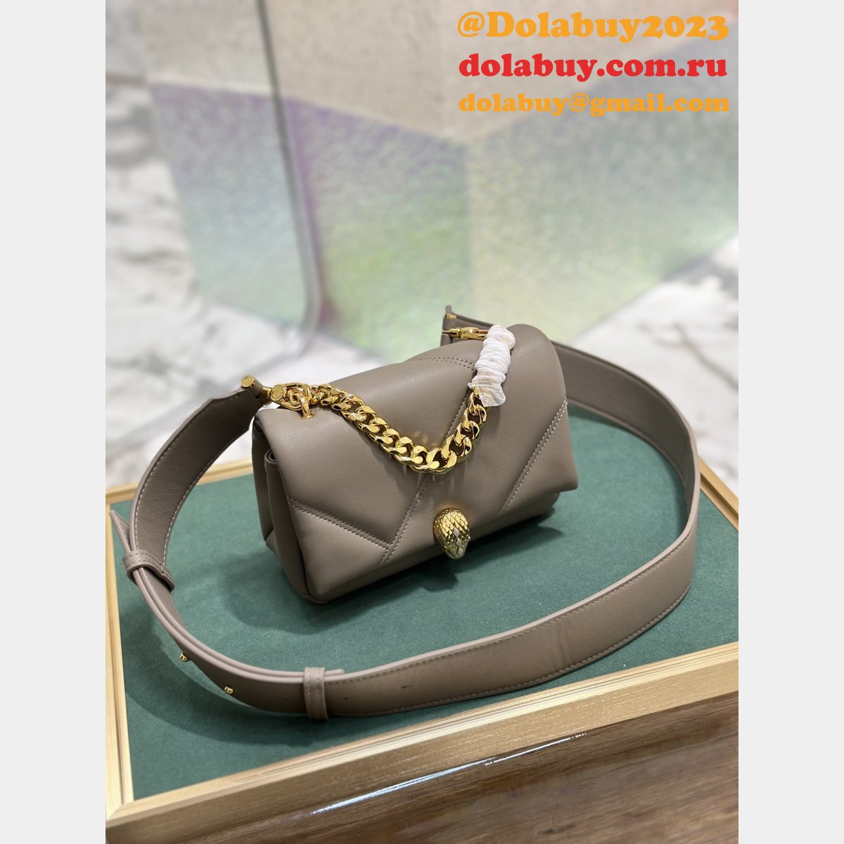 serpenti cabochon bvlgari 291085/291088/291223 b0tte*a Ven*ta fake bag