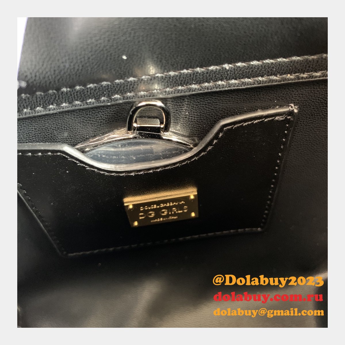 Designer Replica Dolce & Gabbana Drawstring Tote DG Girls 5180 Bags
