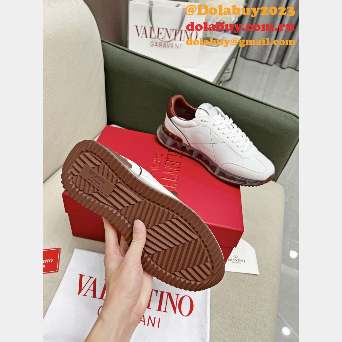 Cheap Valentino Inspired Air Cushion Replica Shoes