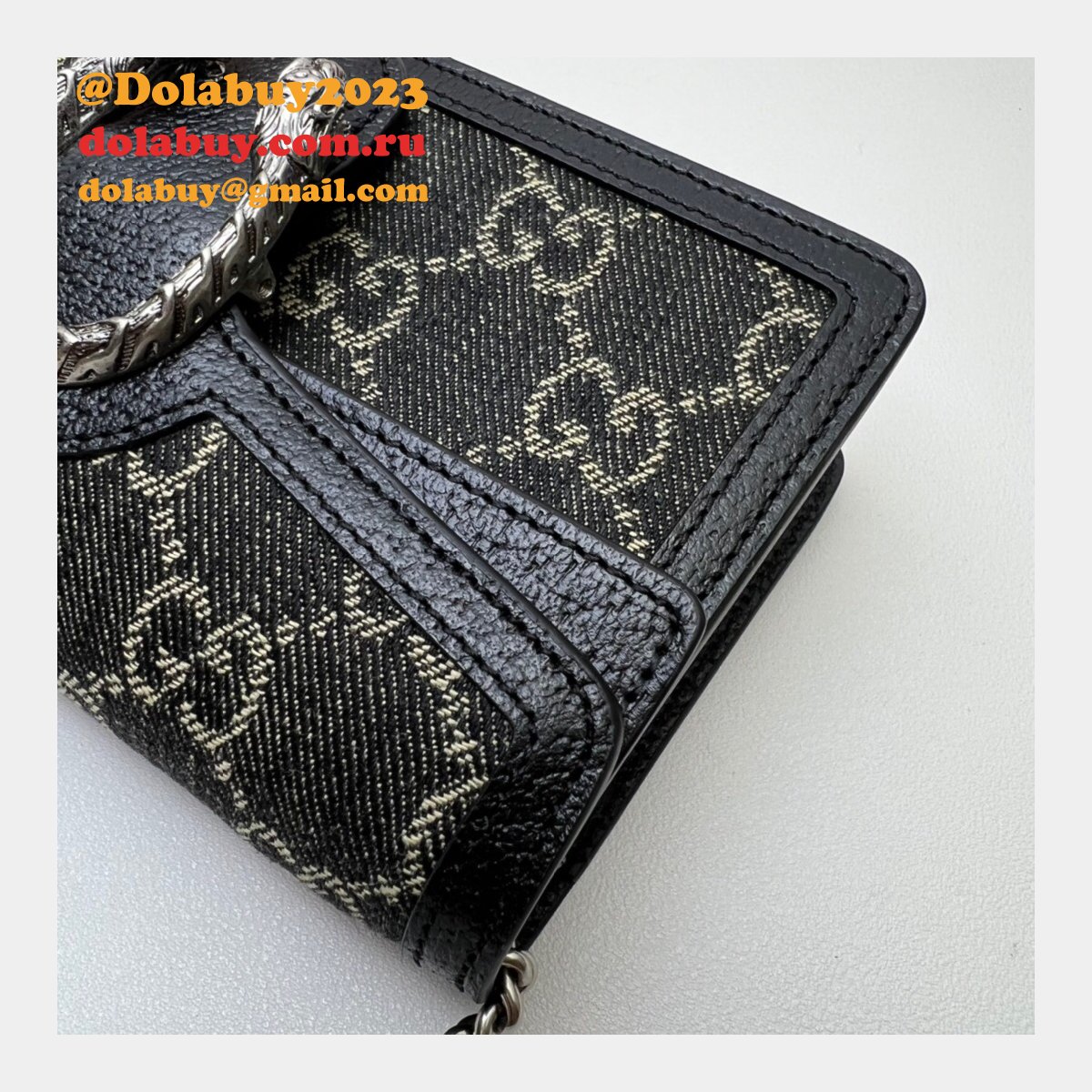 G*u*i mirror copy luxury 476432 dionysus gg super mini bag
