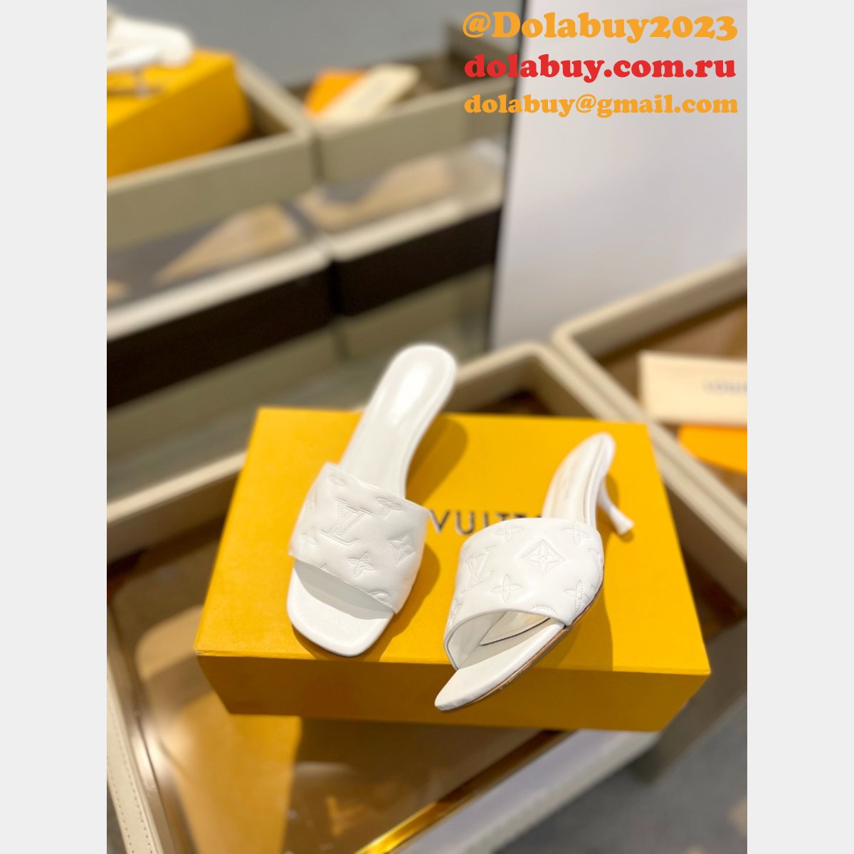 7 Star CHEAP LOUIS VUITTON Neo Revival Mule
