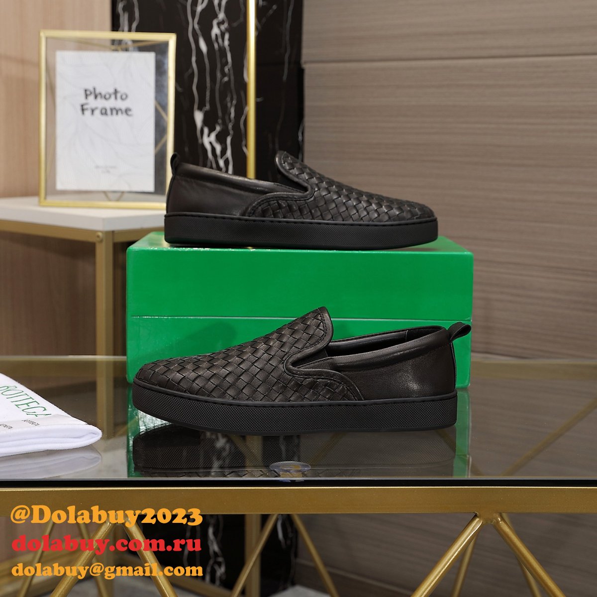 b0tte*a Ven*ta knockoff flats intrecciato nappa slip on sneakers shoes