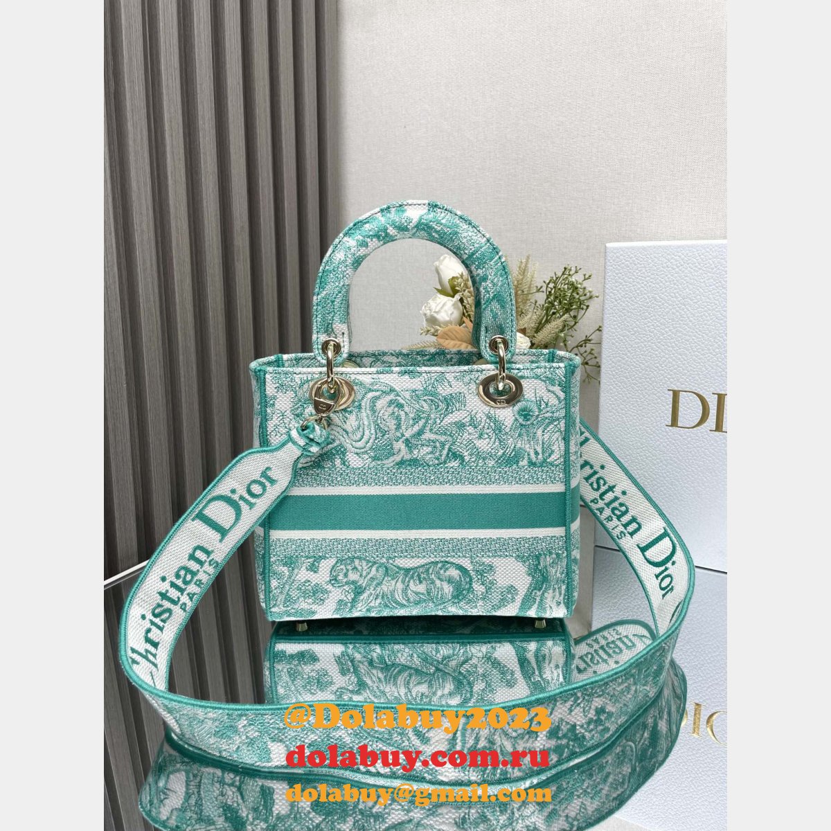 7 Star REPLICA LADY DIOR UK 24CM SHOULDER BAGS