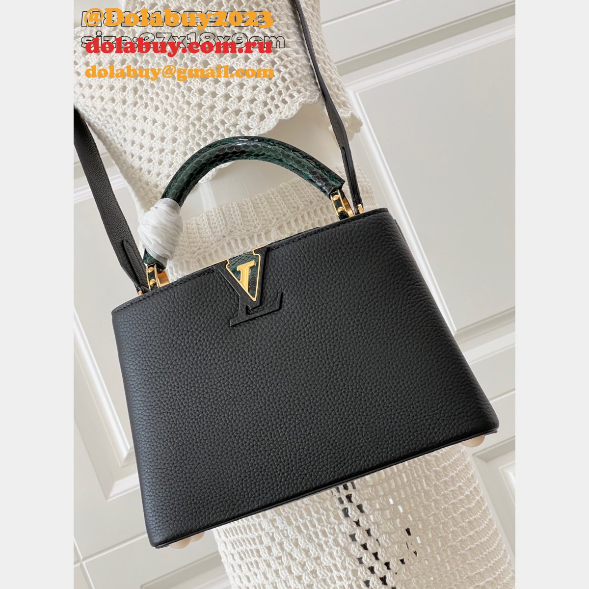 Louis Vuitton Capucines M81310 Designer Replica Bag