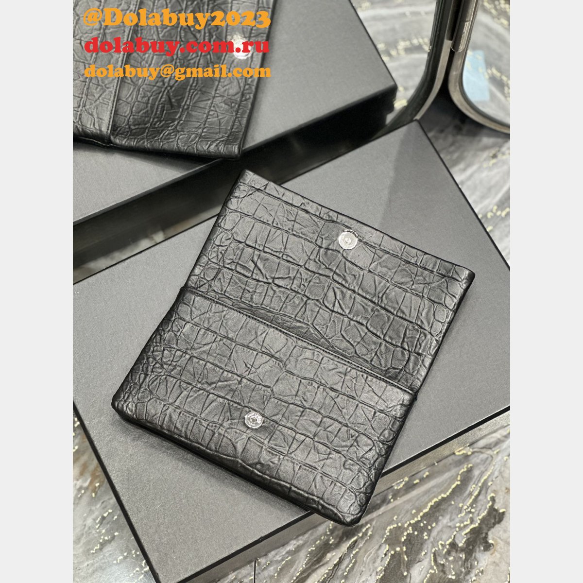 Best Replica YSL Designer Saint Laurent 738821 Clutches Bag