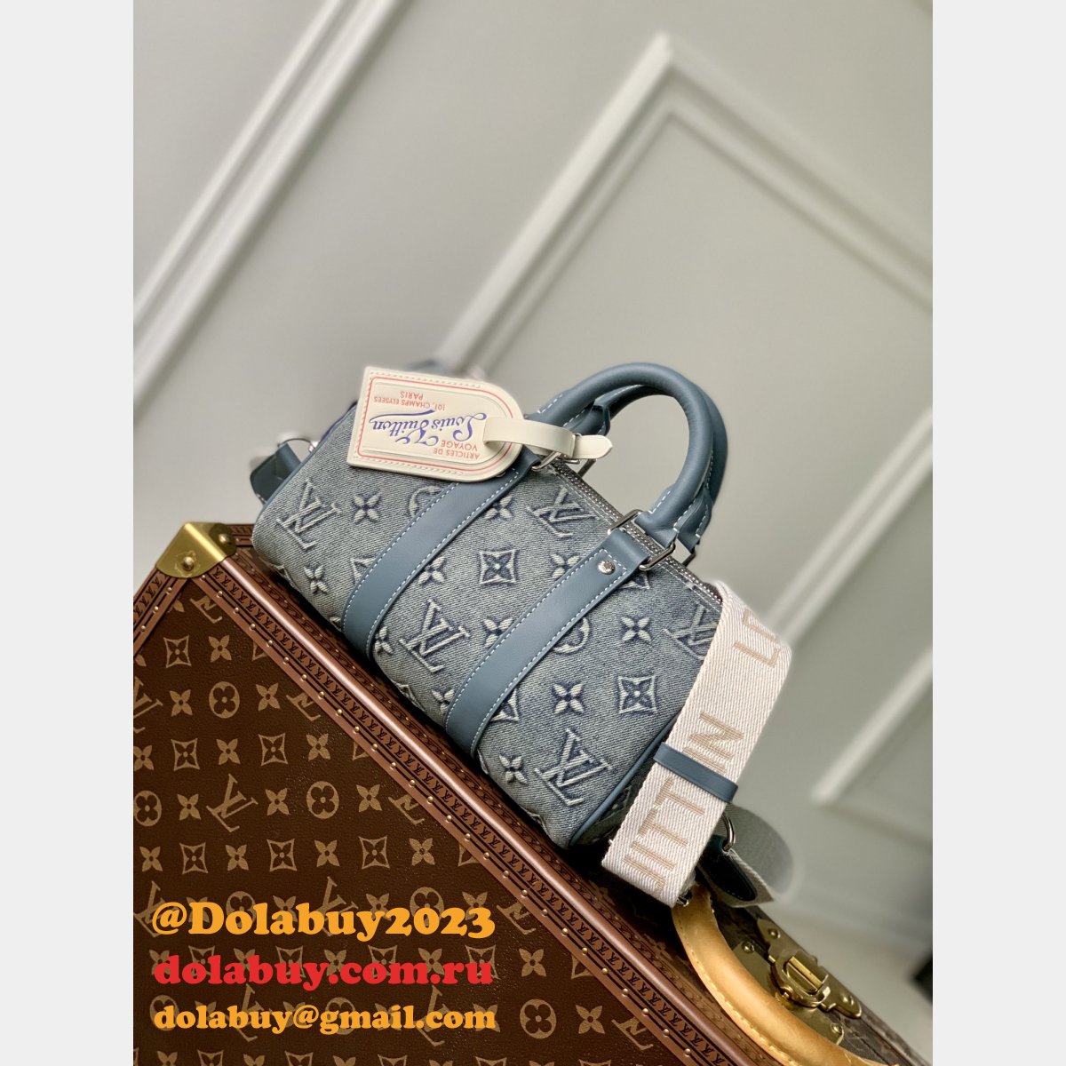Keepall Bandoulière 25 1:1 Mirror Louis Vuitton Replicas Bag