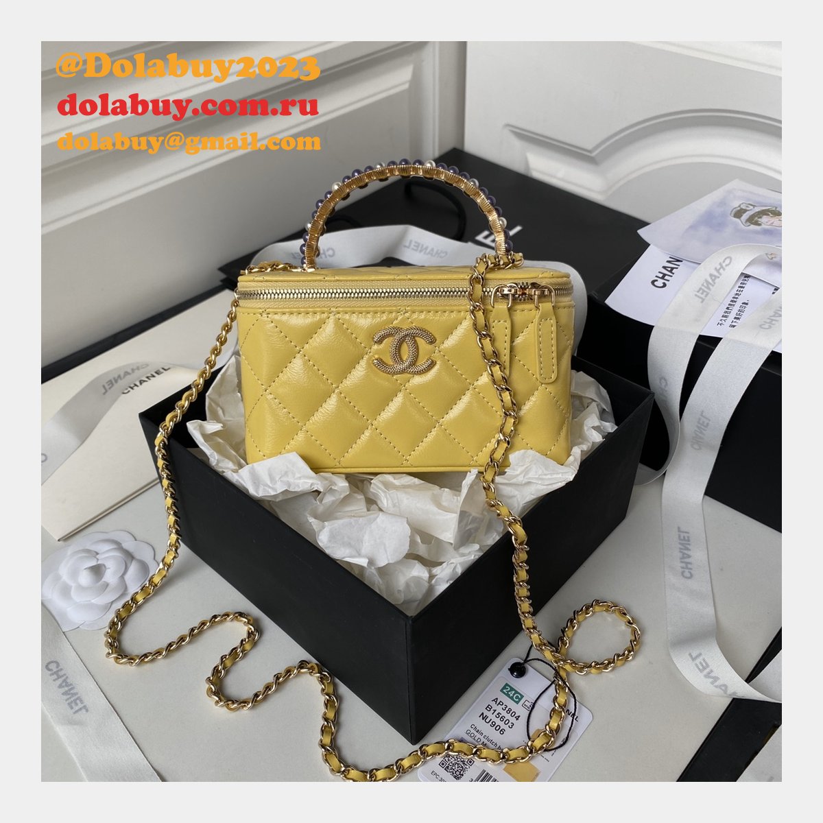 UK Fake Designer Makeup Beauty Vanity Ap3804 Bag