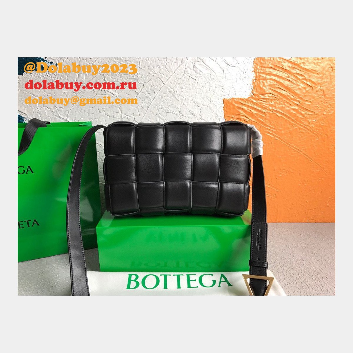 b0tte*a Ven*ta best replica maxi intreccio cassette nappa leather shoulder bag