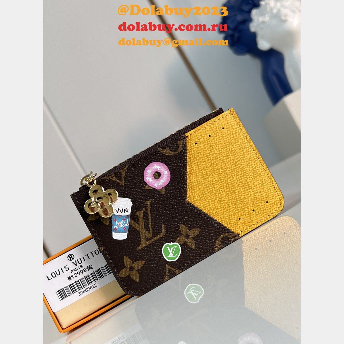 Louis Vuitton Replica 57th Street NYC Romy Card Holder Exclusive M12998 Bags