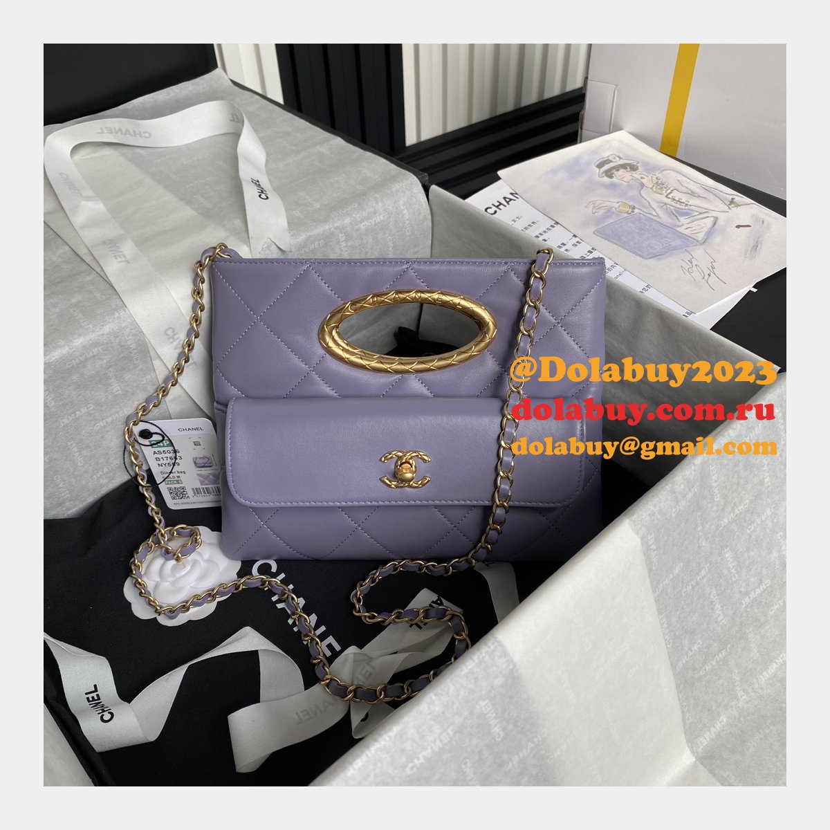 Copies Of Designer AS5038/AS5036 Shopping Tote Bag