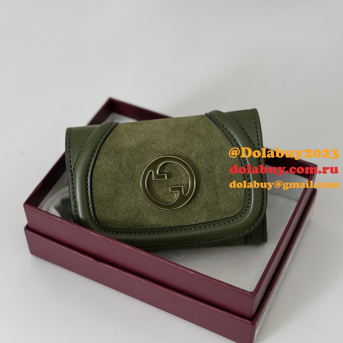 G*u*i knockoff blondie card case leathergoods 818811 bag