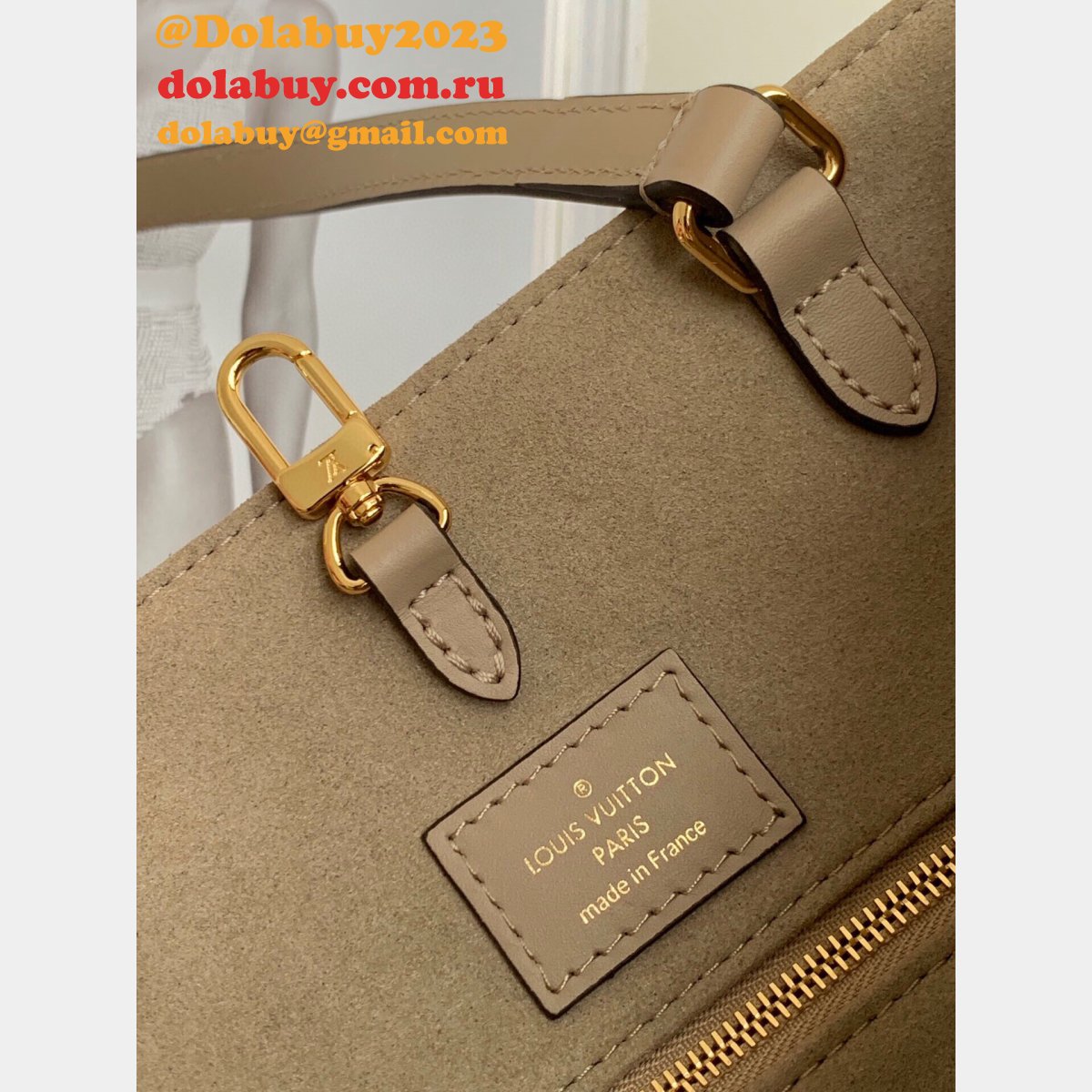 Louis Vuitton Replicas OnTheGo MM Monogram Empreinte Leather M45494