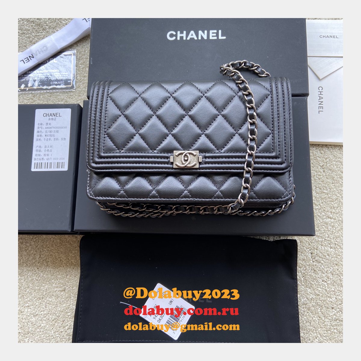 Designer CC WOC High Quality HANDBAG A80287