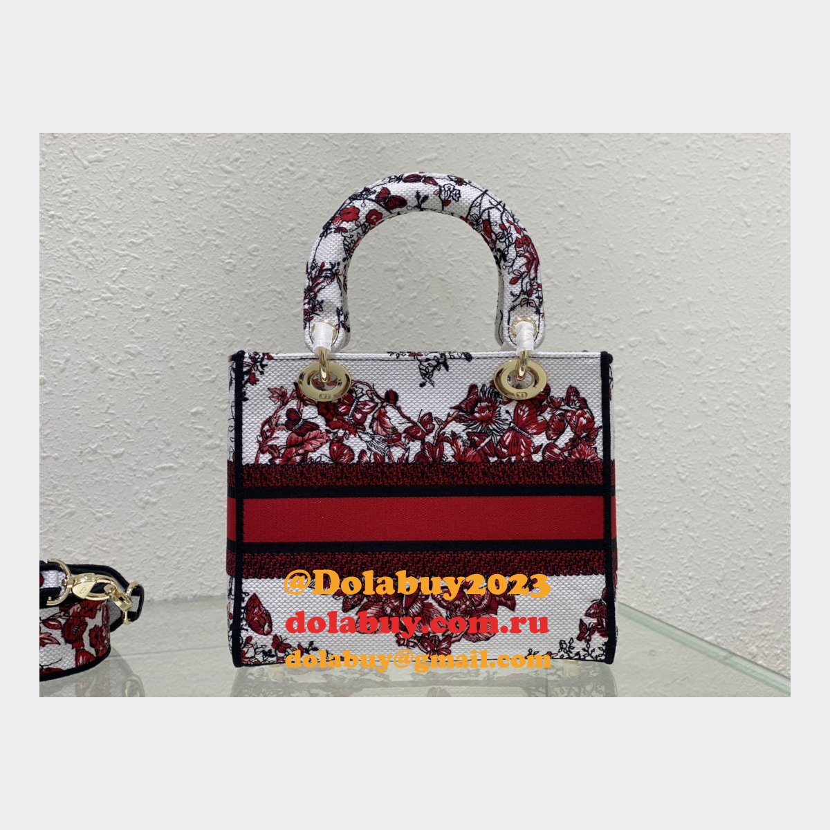 Designer Christian Lady Dior 24CM Online Fake Bag Store