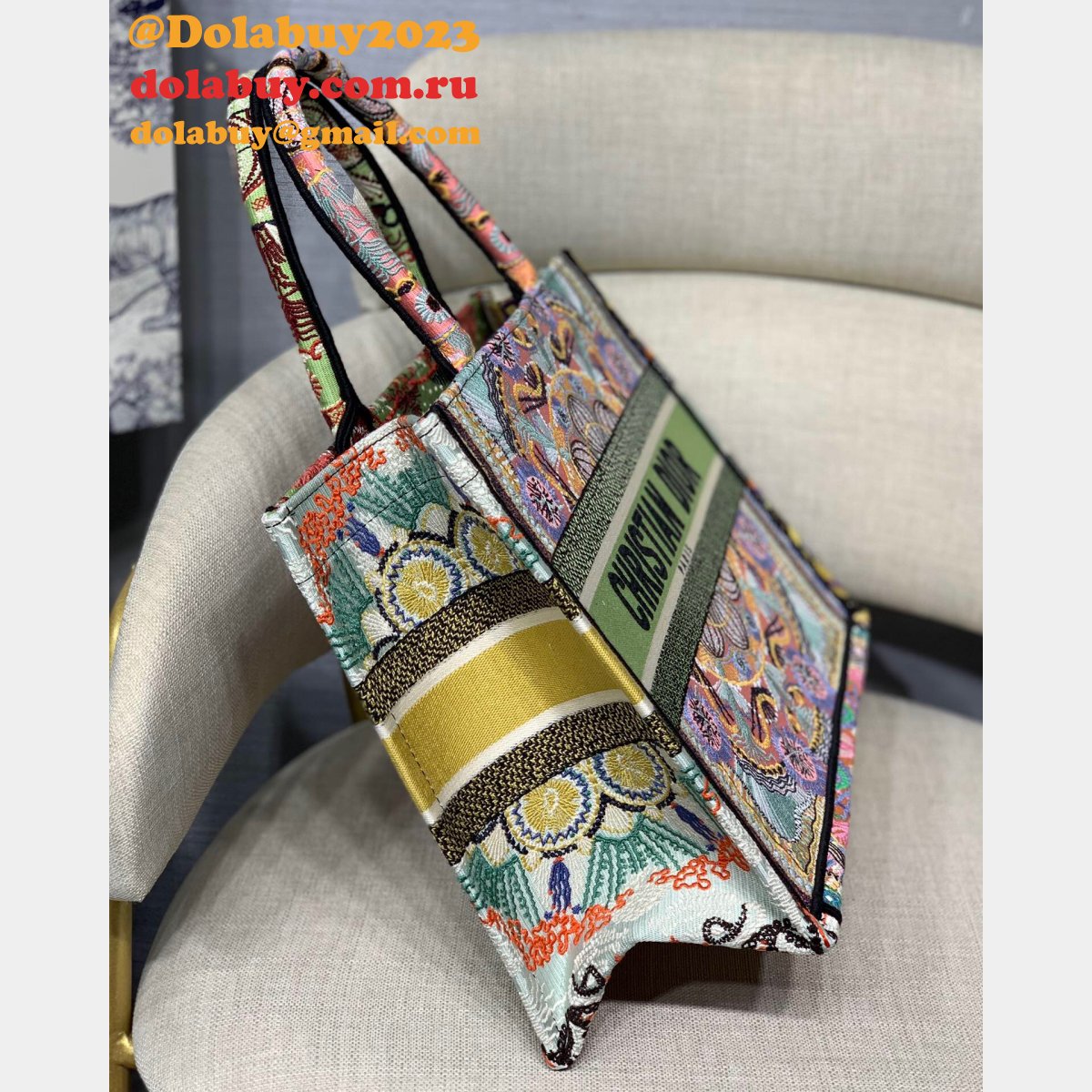 Christian Dior Replica CD Book Tote bag