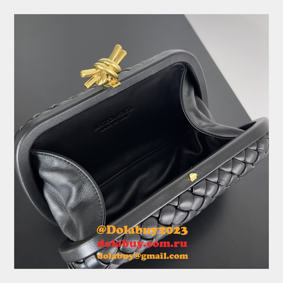 top quality b0tte*a Ven*ta bv knot clutch