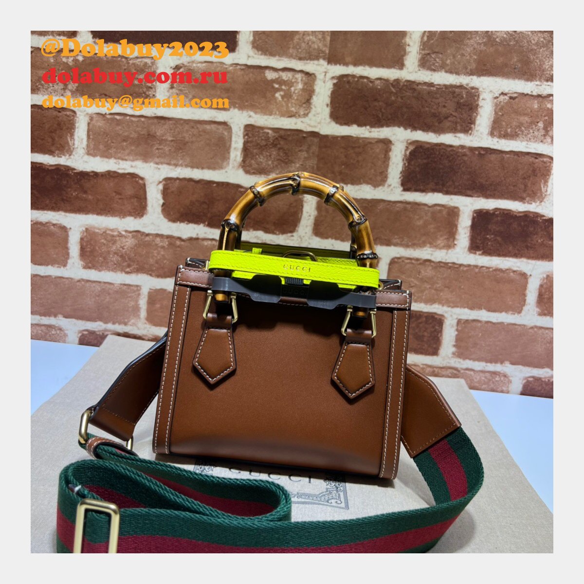 luxury cheap replica G*u*i diana 702732 tote bag