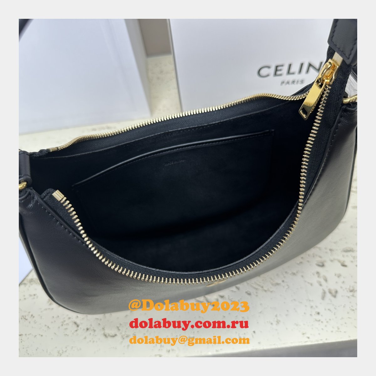 Best High Inspired 114492 Ava Triomphe Soft Quality Celine Replica Bag