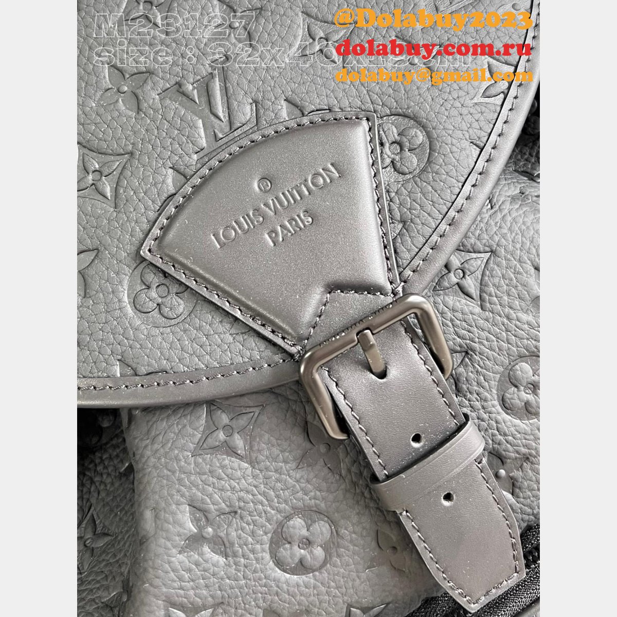 Knockoff Montsouris Backpack Taurillon M23127 Louis Vuitton Men Bag