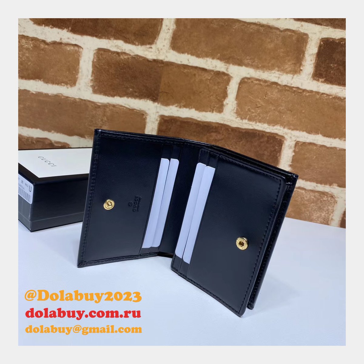 aaa+ G*u*i replica 1955 horsebit card case 621887 wallet