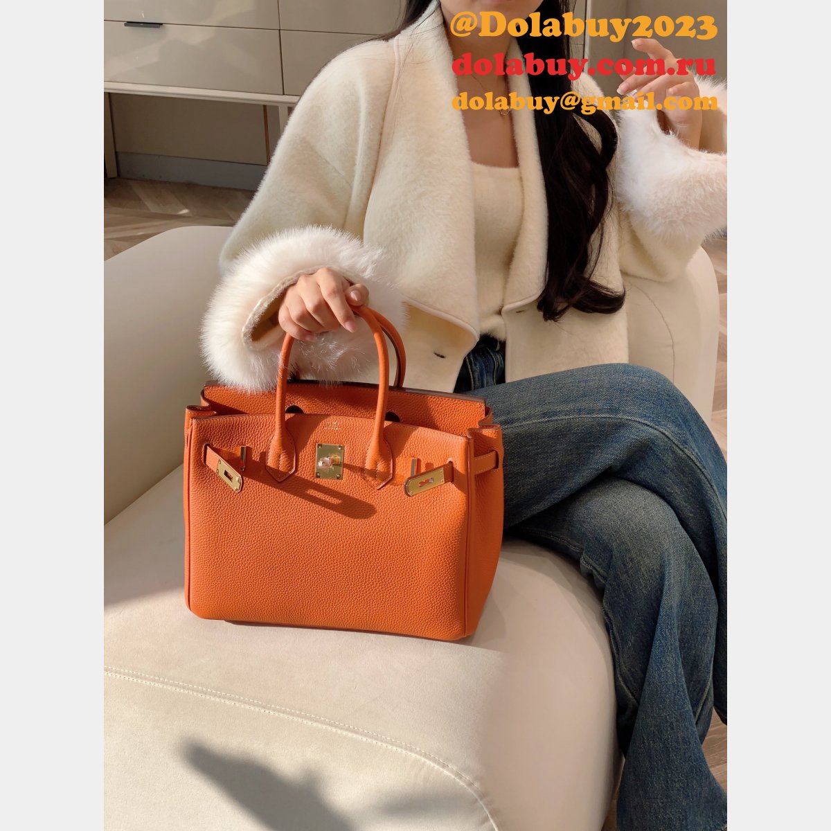 Birkin Dream Bag Hermes 25/30CM Top Quality Replica Dolabuy