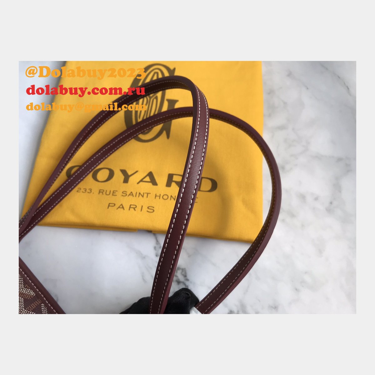 Shop For Luxury Leather Goyard Totes Knock Off Bags