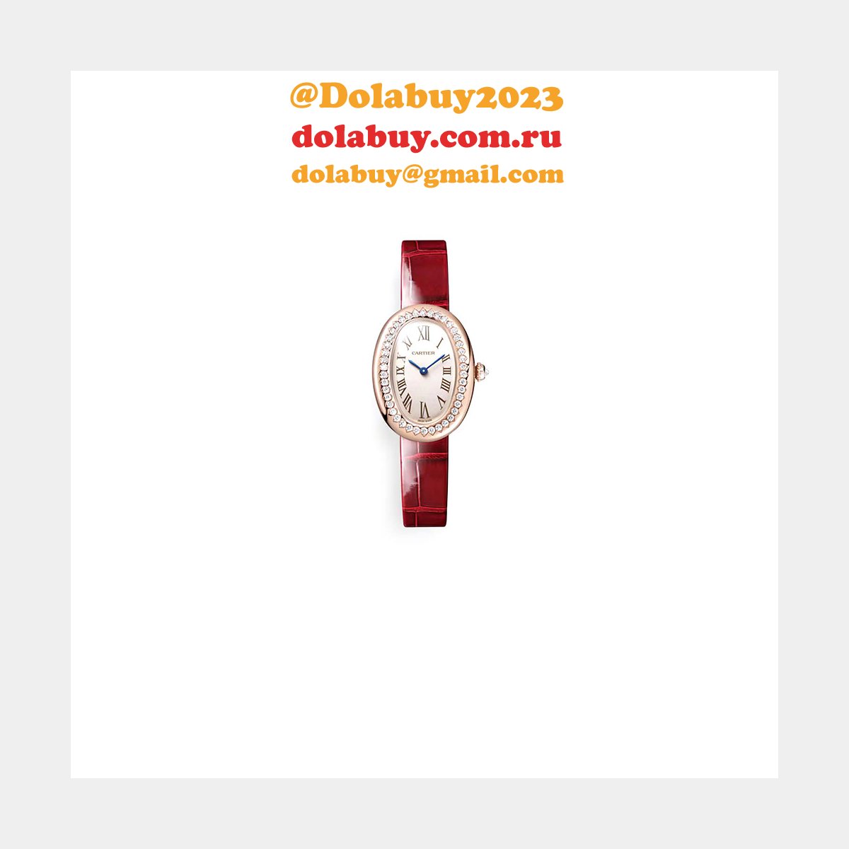 Cartier Small Baignoire watch