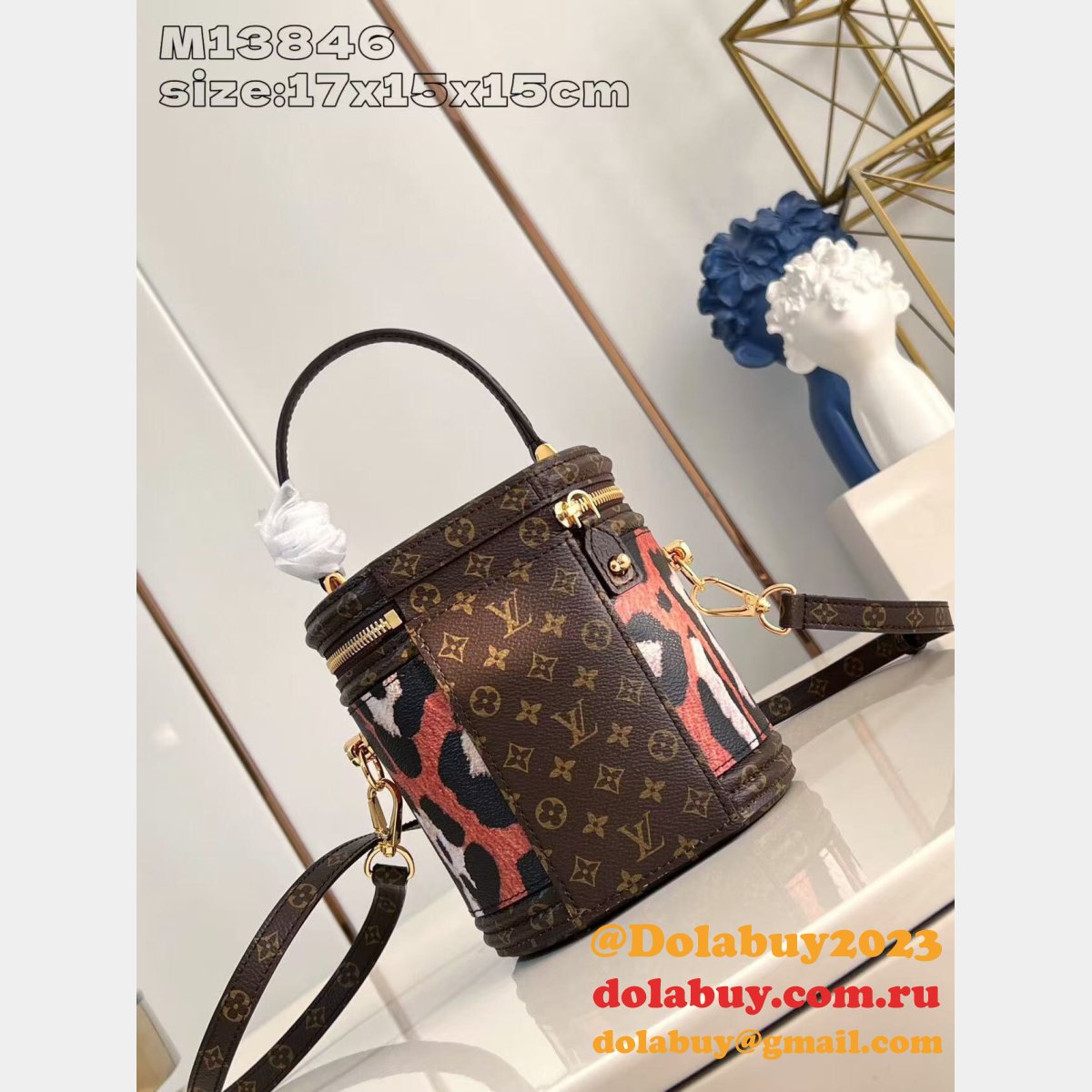 Louis Vuitton M13846 Replica Vernis Bolsa Cannes Bag